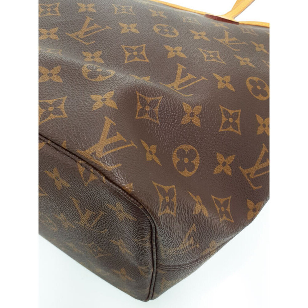 Louis Vuitton Monogram Leather Brown Neverfull Tote Bag - Picture 7 of 8